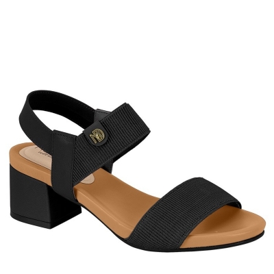 Modare Sandália Ortopédica Ultra Conforto Salto Bloco