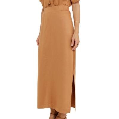 Mirasul Saia Feminina em Textura de Linho