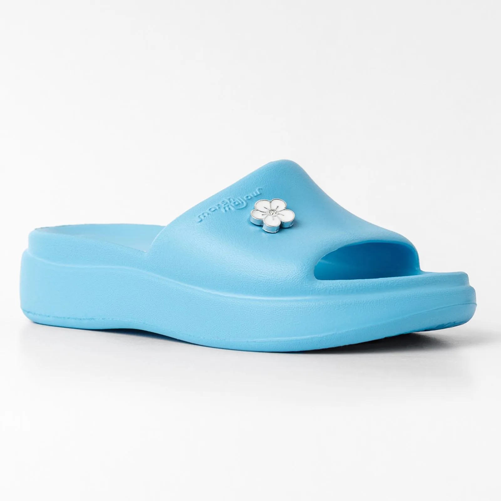 Piccadilly Tamanco Marshmallow Smurfs Leve Anatômico Confort